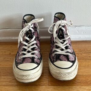 Converse Chuck Taylor All Star 70 Hi Light Sequin